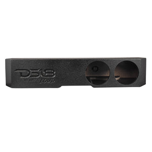 Subwoofer Enclosure for Dual 8" Subwoofers, Under Rear Seat Front-Fire Ported Box for Trucks - DS18