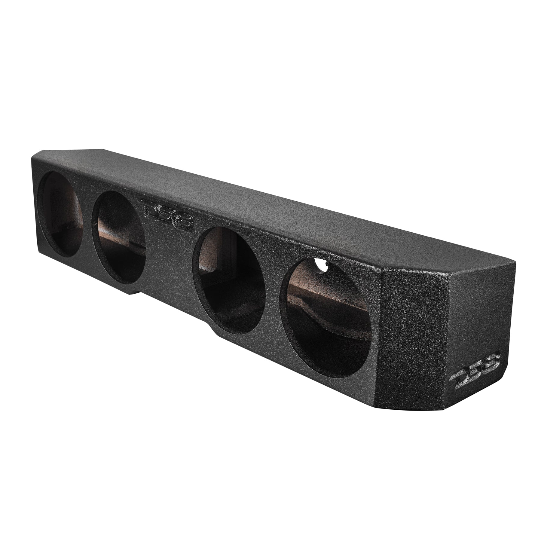 Subwoofer Enclosure for four 8" Subwoofers, Under Rear Seat Front-Fire Ported Box for Trucks - DS18
