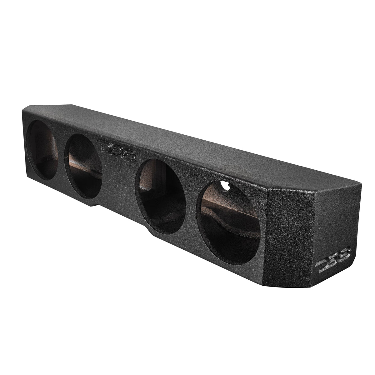 Subwoofer Enclosure for four 8" Subwoofers, Under Rear Seat Front-Fire Ported Box for Trucks - DS18