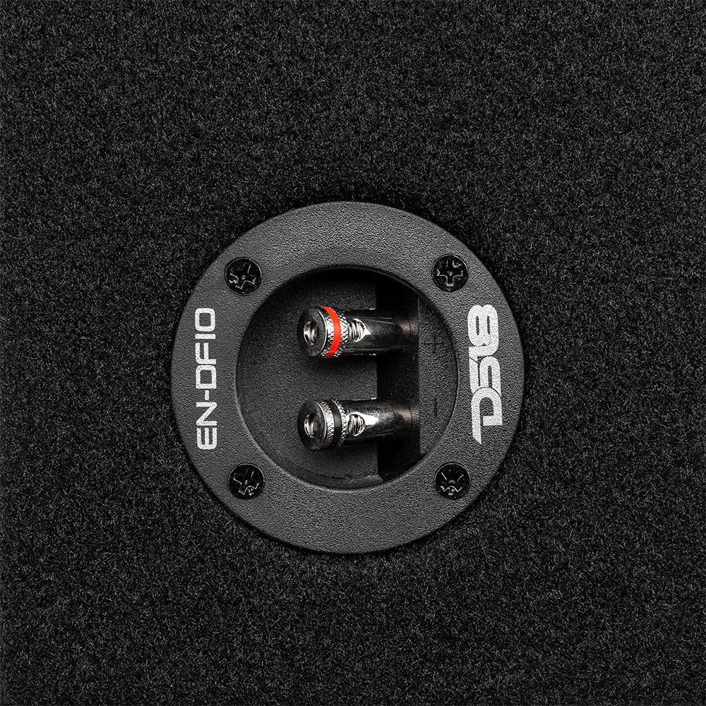 10" Loaded Shallow Down Fire Subwoofer Enclosure 300 Watts Rms - DS18
