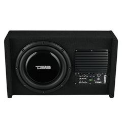 10" Loaded Amplified Shallow Down Fire Subwoofer Enclosure 250 Watts Rms - DS18