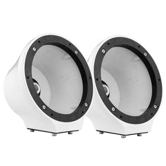 6.5” Universal Flat Mount Kick Panel Speaker Pod – Jet Skis, Jeeps, Motorcycles – RGB LED Lights - DS18