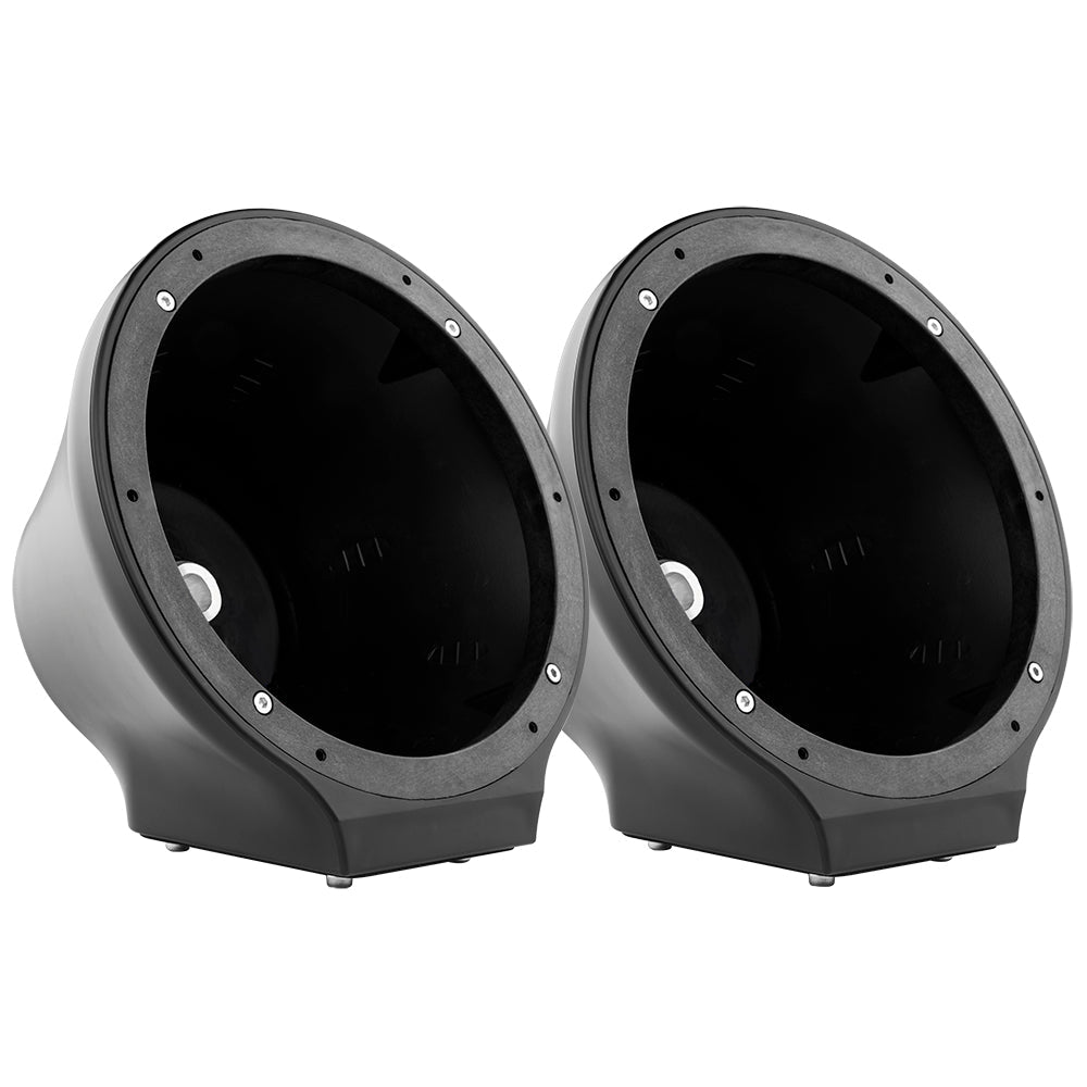 8” Universal Flat Mount Kick Panel Speaker Pod – Jet Skis, Jeeps, Motorcycles – RGB LED Lights - DS18