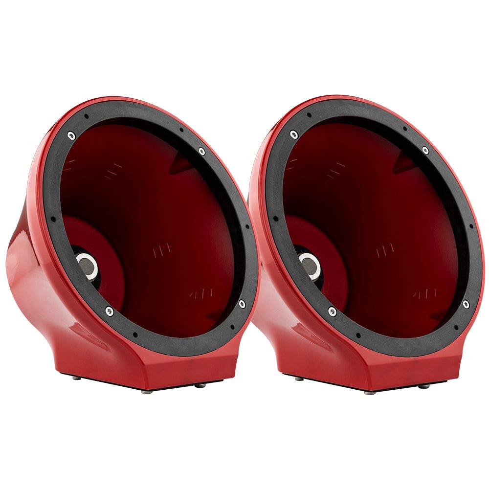 8” Universal Flat Mount Kick Panel Speaker Pod – Jet Skis, Jeeps, Motorcycles – RGB LED Lights - DS18