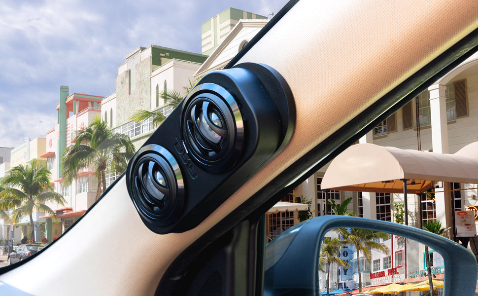 High Density Universal A Pillar Pod 2 X 2.5" Tweeters - DS18