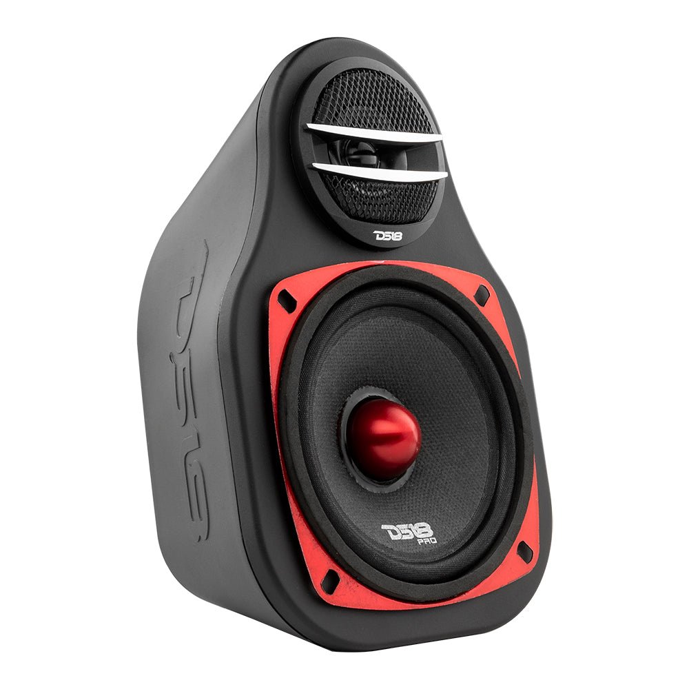 High Density Abs 2-Way Universal Pod 1 X 4" Loudspeaker and 1 X .5-1” Tweeter - DS18