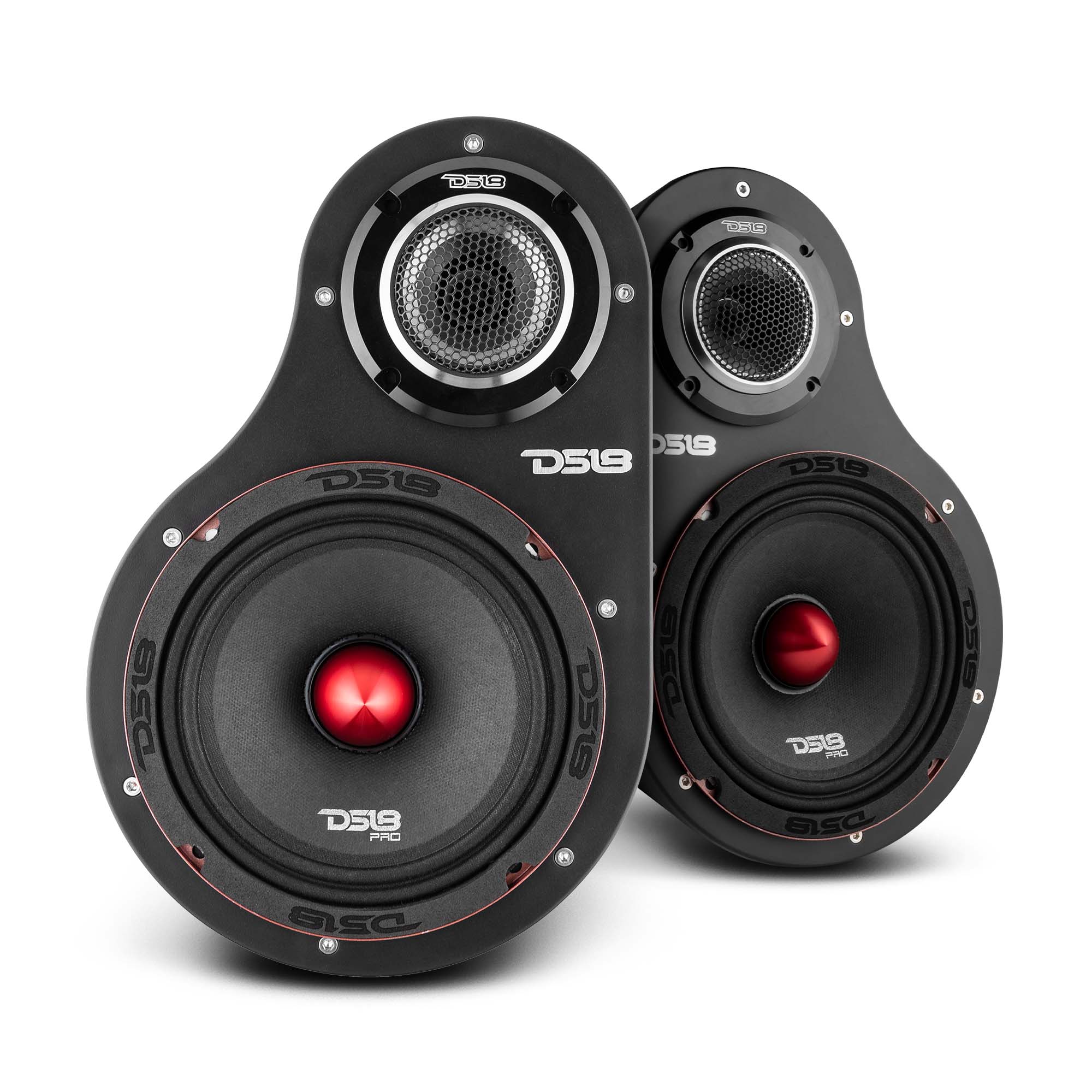 High Density Abs 2-Way Universal Pod 1 X 6.5" Loudspeaker and 1 x 1.5" Tweeter - DS18