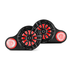 High Density Abs 2-Way Universal Pod Loaded With 8" Loudspeaker and 1 X 3.78” Tweeter - DS18