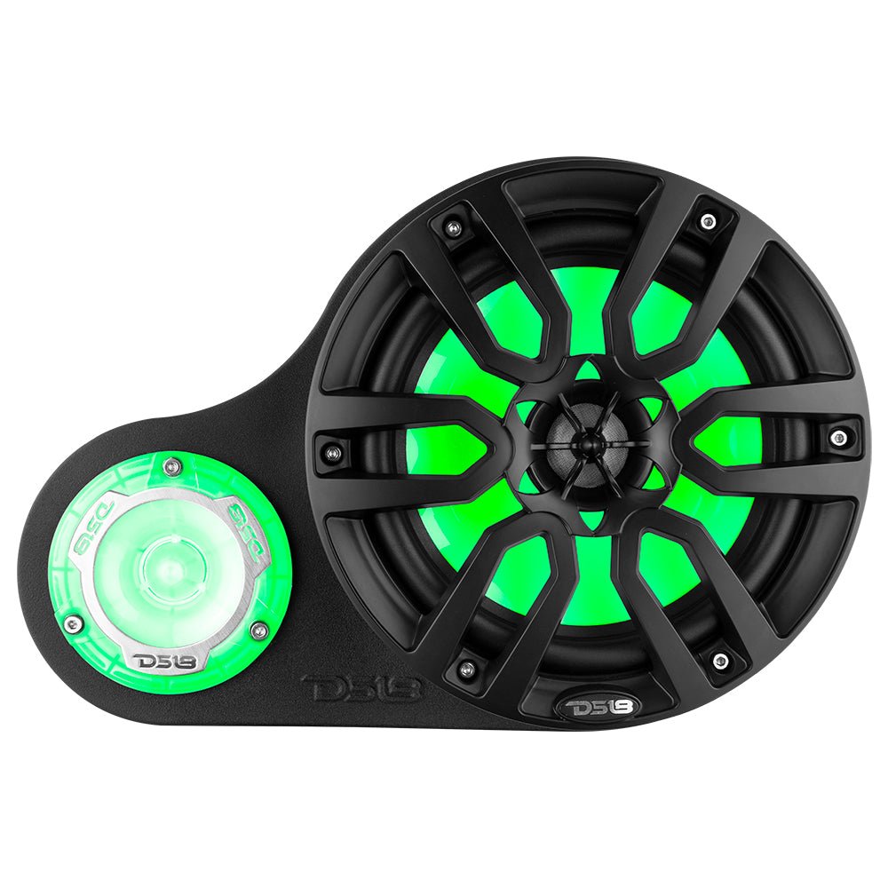 High Density Abs 2-Way Universal Pod Loaded With 8" Loudspeaker and 1 X 3.78” Tweeter - DS18