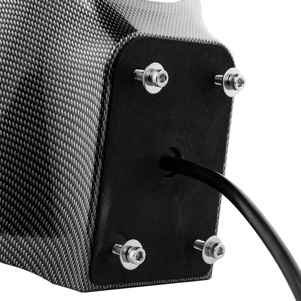 8” Universal Flat Mount Kick Panel Speaker Pod – Jet Skis, Jeeps, Motorcycles – RGB LED Lights - DS18
