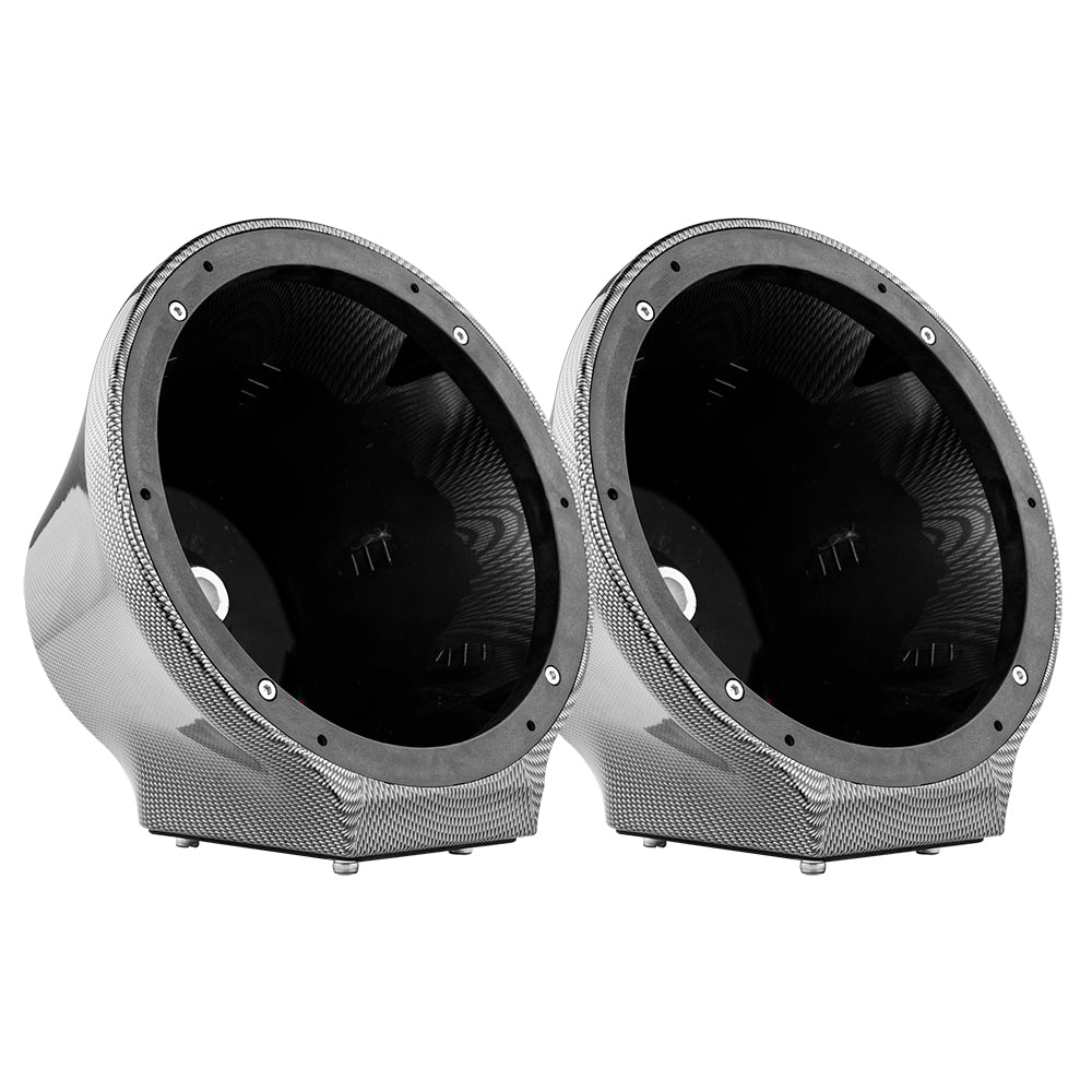 8” Universal Flat Mount Kick Panel Speaker Pod – Jet Skis, Jeeps, Motorcycles – RGB LED Lights - DS18