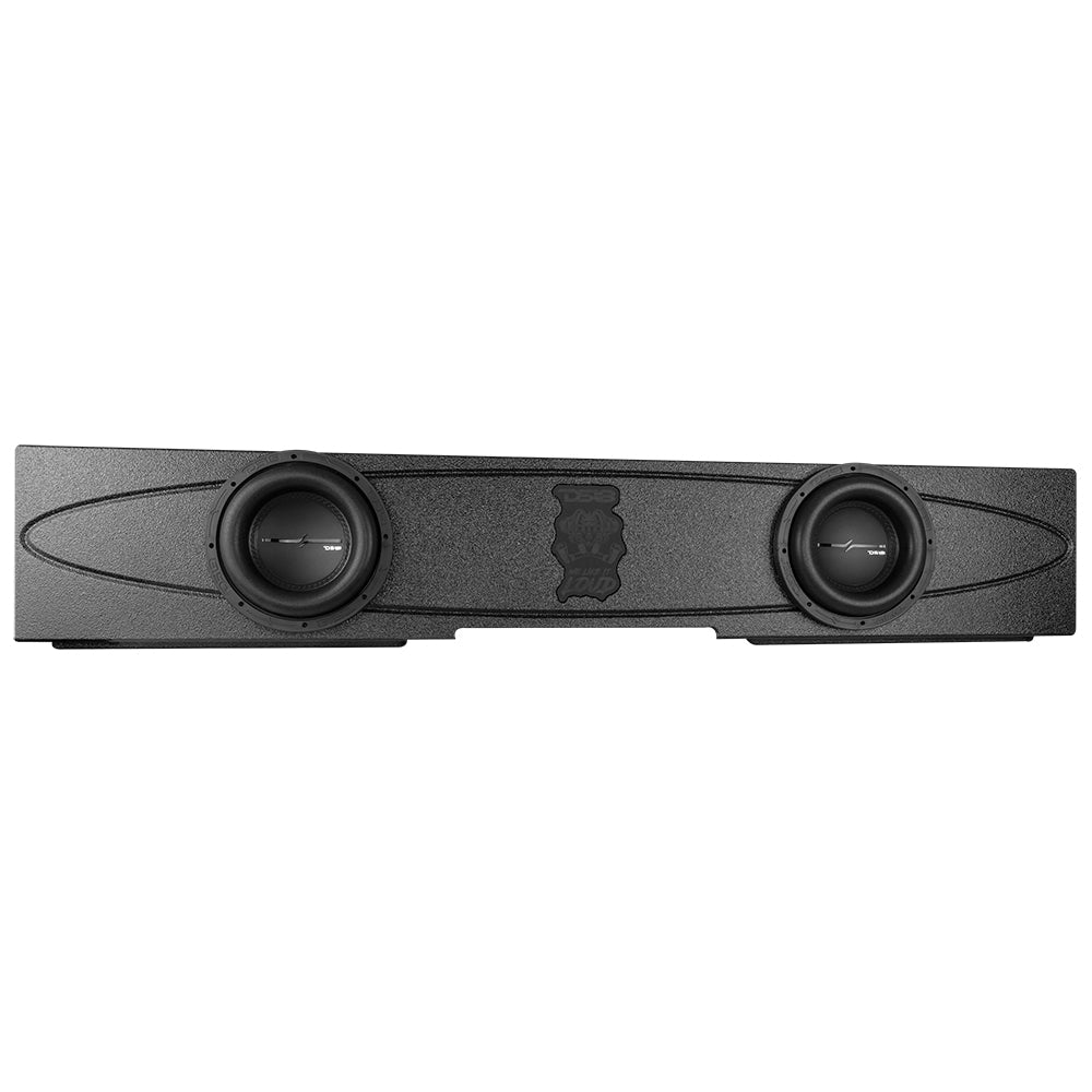Dual 8" Ported Subwoofer Enclosure For CHEVY Silverado and GMC Sierra Crew Cab 4 Door 14-18 - DS18