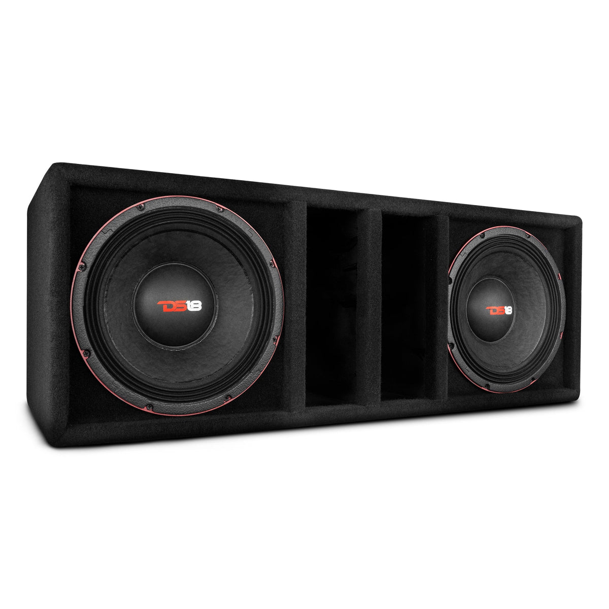 PANCADAO Ported box with 2 X 12" Mid-Bass PRO-1.5KP12.2 Loaded - DS18