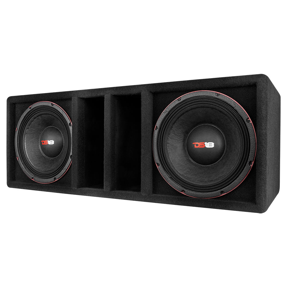 PANCADAO Ported box with 2 X 12" Mid-Bass PRO-1.5KP12.2 Loaded - DS18