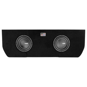 Dual 10" Loaded Subwoofer Enclosure for Tundra 2022 and Up Double Cab and Crew Max With Subwoofers(2 X IXS10.4D) - DS18