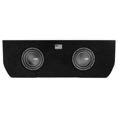 Dual 10" Loaded Subwoofer Enclosure for Tundra 2022 and Up Double Cab and Crew Max With Subwoofers(2 X IXS10.4D) - DS18