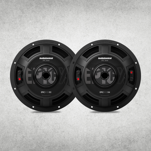 EPICX Series 10" Dual Voice Coil Subwoofer, 500W RMS, Dual 2/4 Ohms