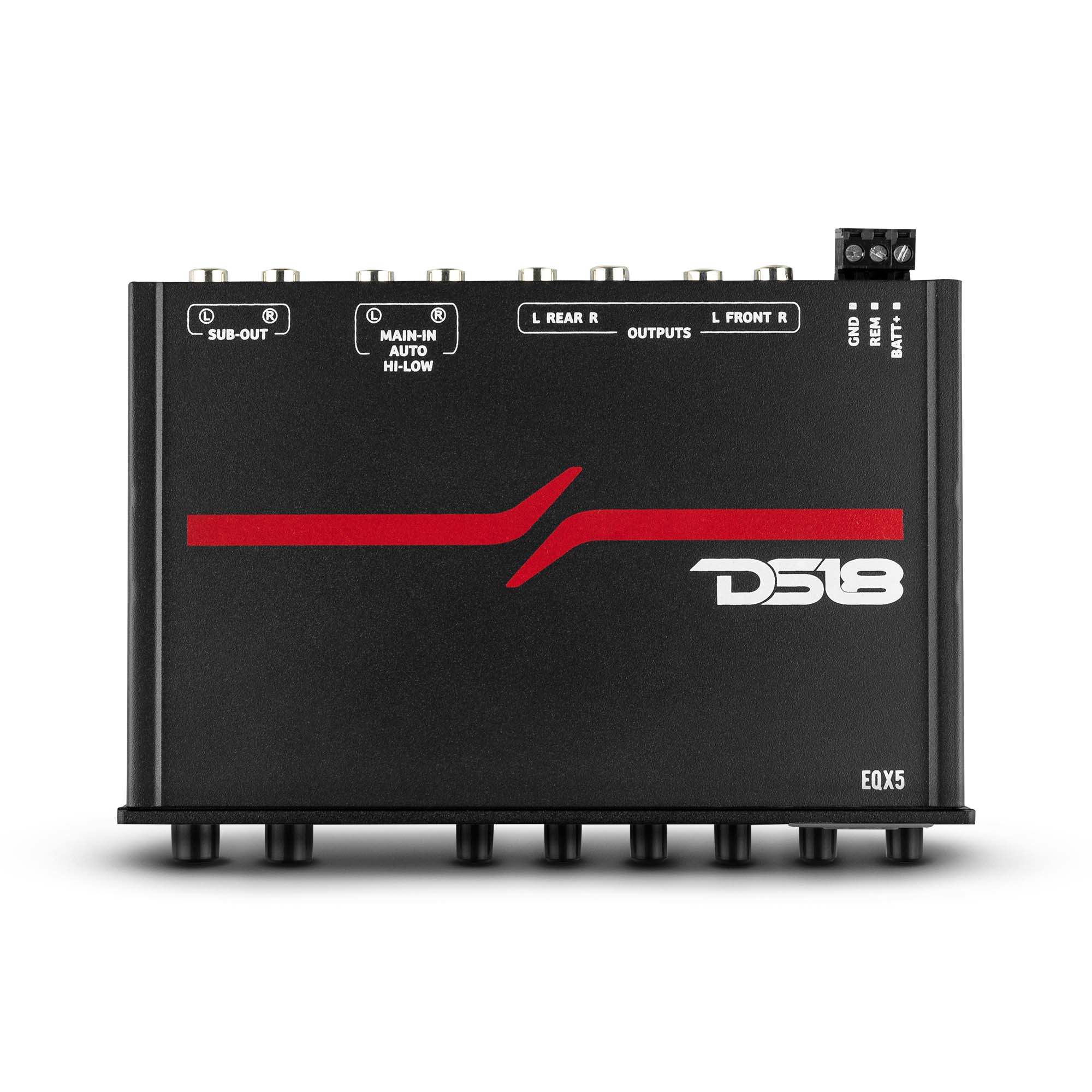 High Volt 5-Band Equalizer with High Level Input - DS18