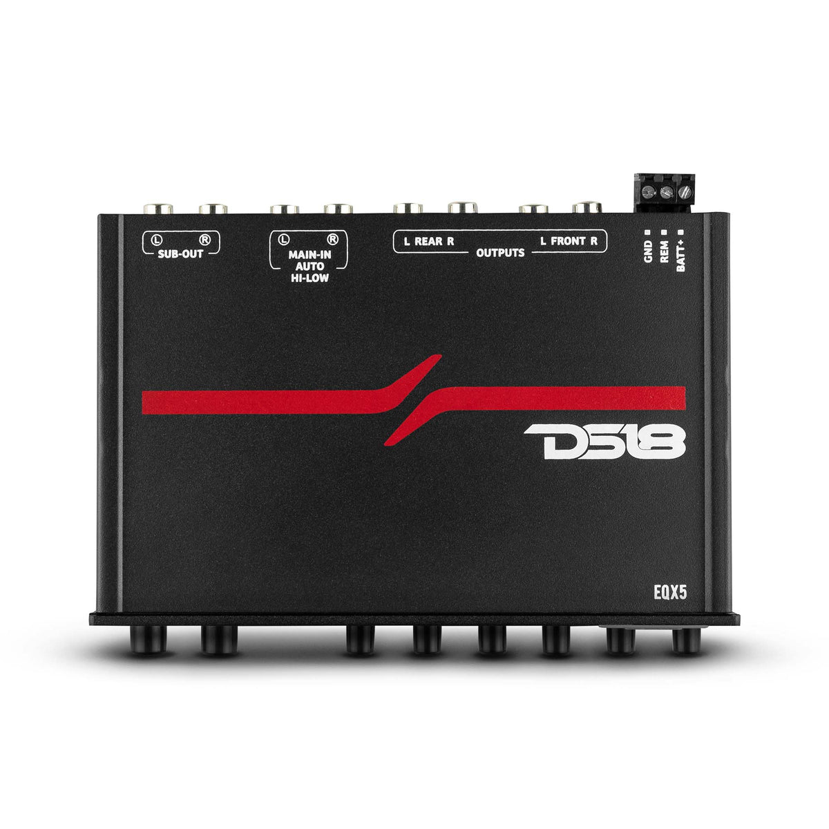 High Volt 5-Band Equalizer with High Level Input - DS18