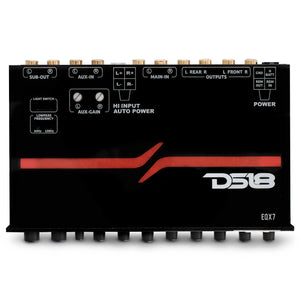 High Volt 7-Band Equalizer with High Level Input and Auto Turn On - DS18