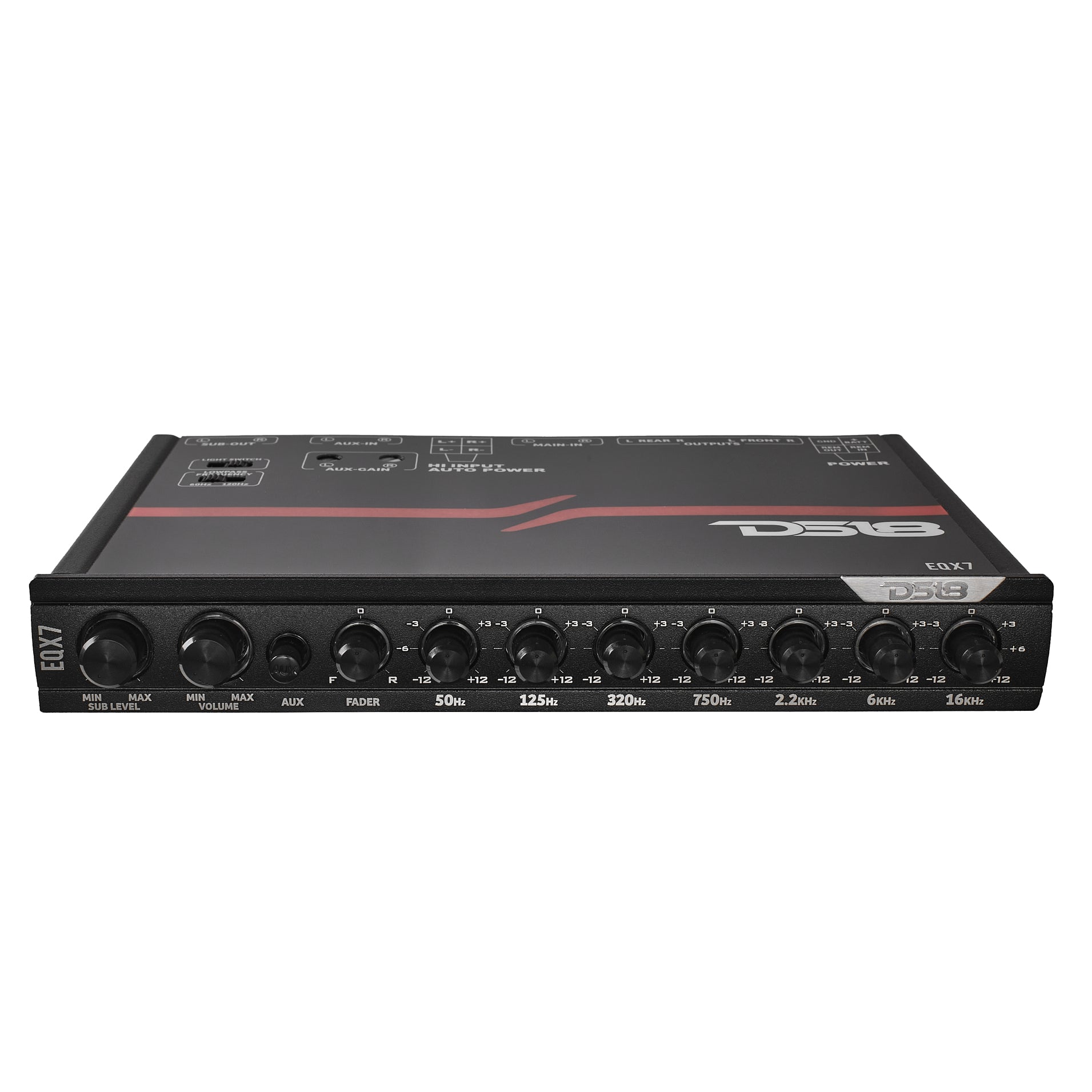 High Volt 7-Band Equalizer with High Level Input and Auto Turn On - DS18