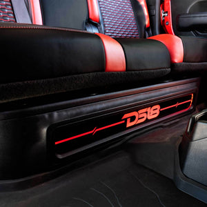 Jeep JT 4 x 8" Subwoofer Enclosure Package With Vinyl Finish and Dream LED Lights (MADE IN USA) - DS18