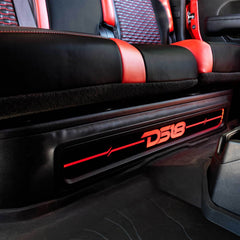 Jeep JT 4 x 8" Subwoofer Enclosure Package With Vinyl Finish and Dream LED Lights (MADE IN USA) - DS18