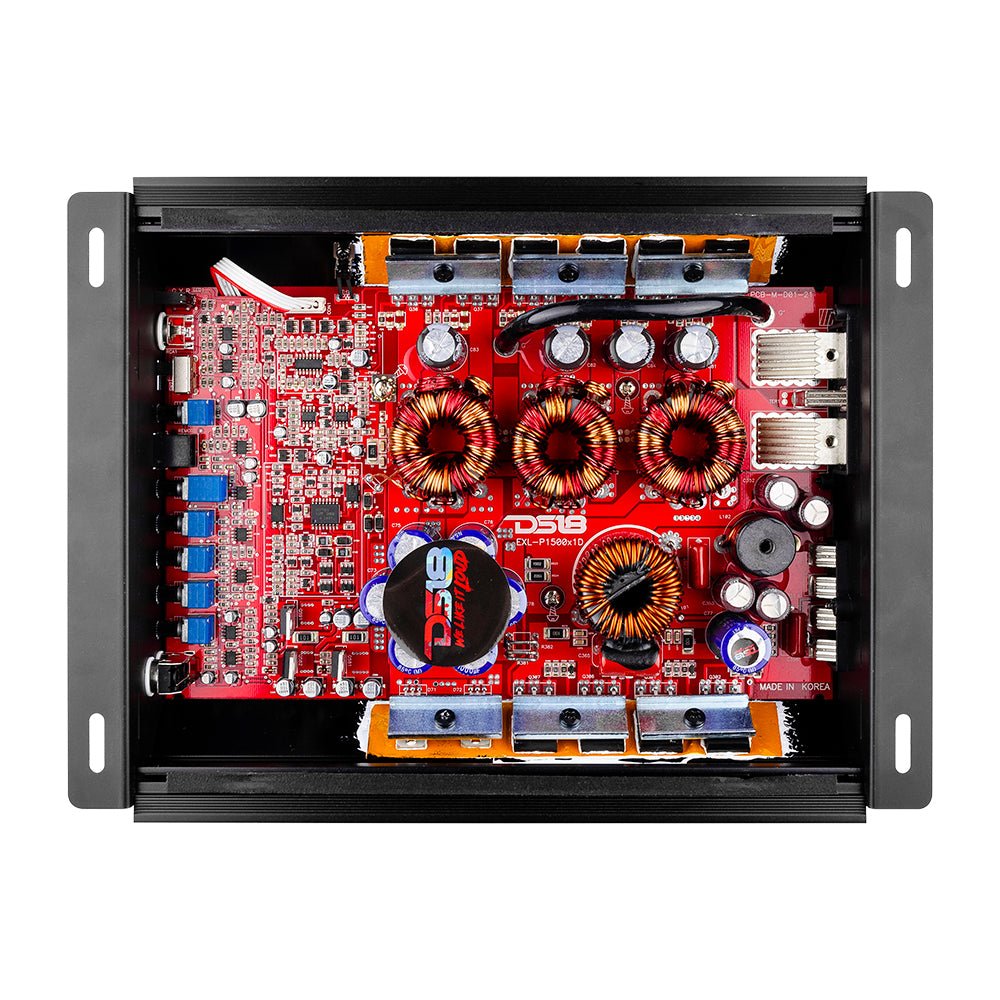 EXL 1-Channel Class D Amplifier 1500 Watts Rms @ 1-Ohm Made In Korea - DS18