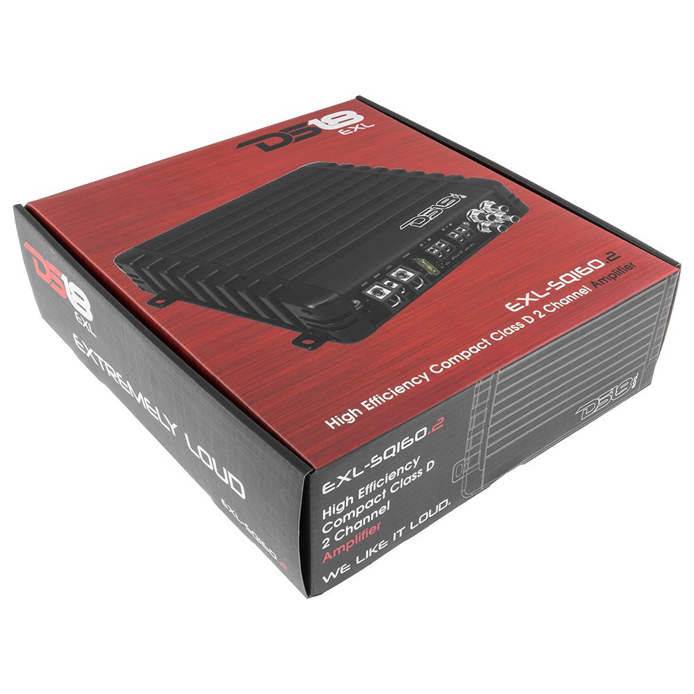 EXL Full Range Class D 2 Channel Amplifier 320 Watts - DS18