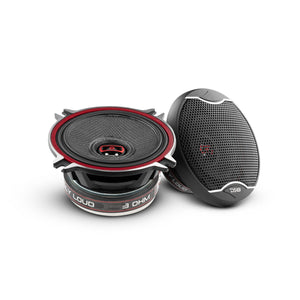 EXL 4" 2-Way Coaxial Speaker with Fiber Glass Cone | 60W RMS 3-Ohm - DS18