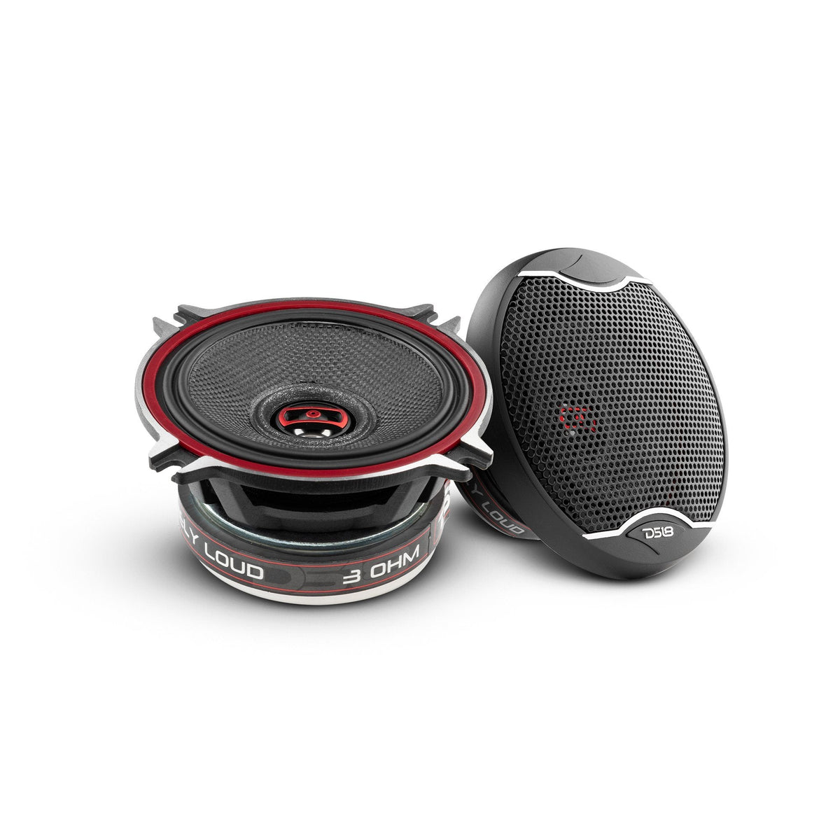 EXL 4" 2-Way Coaxial Speaker with Fiber Glass Cone | 60W RMS 3-Ohm - DS18