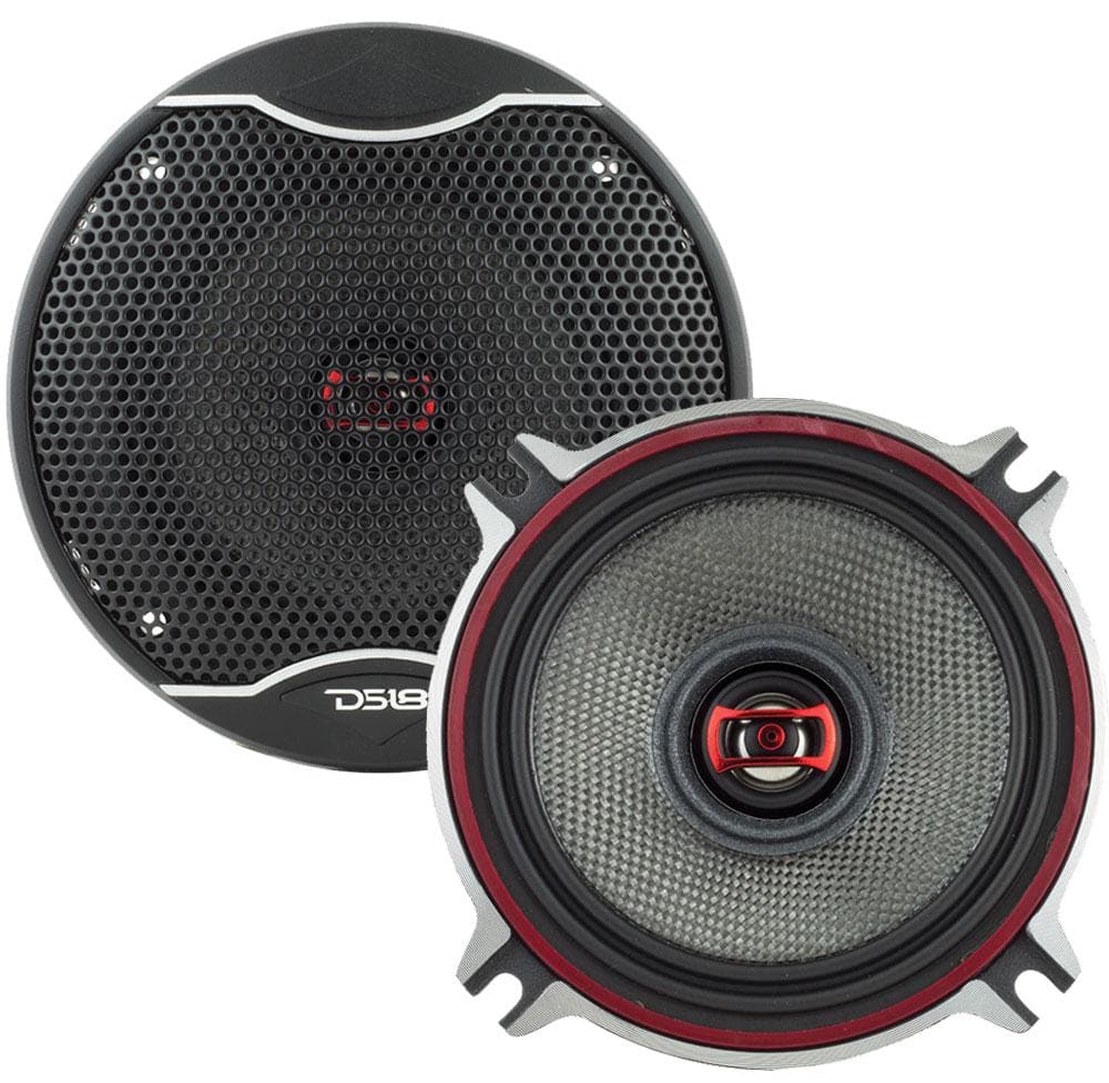 EXL 4" 2-Way Coaxial Speaker with Fiber Glass Cone | 60W RMS 3-Ohm - DS18