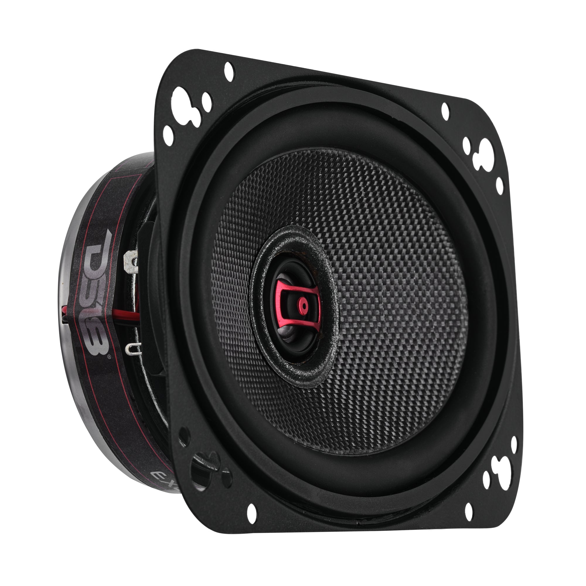 EXL 4x6” 2-Way Coaxial Speaker with Fiber Glass Cone | 60W RMS 3-Ohm - DS18