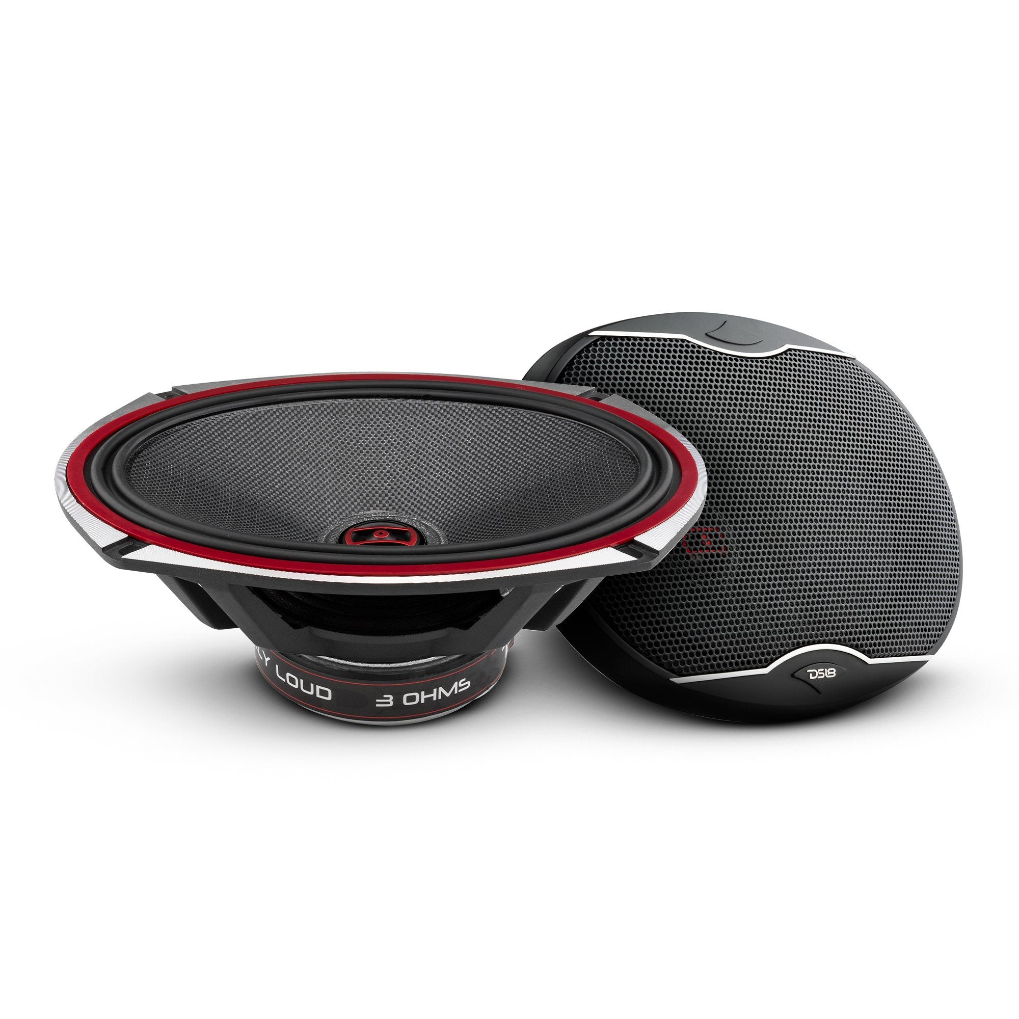 EXL 6x9" 2-Way Coaxial Speaker with Fiber Glass Cone | 160W RMS 3-Ohm - DS18