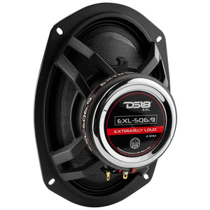 EXL 6x9" 2-Way Coaxial Speaker with Fiber Glass Cone | 160W RMS 3-Ohm - DS18