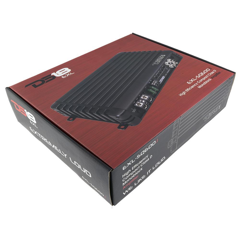 EXL Sound Quality Class D Monoblock Car Amplifier 1200 Watts - DS18