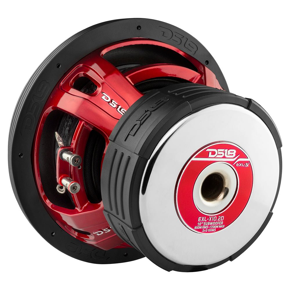 EXL-X 10" Subwoofer 850 Watts Rms DVC 2-Ohms - DS18