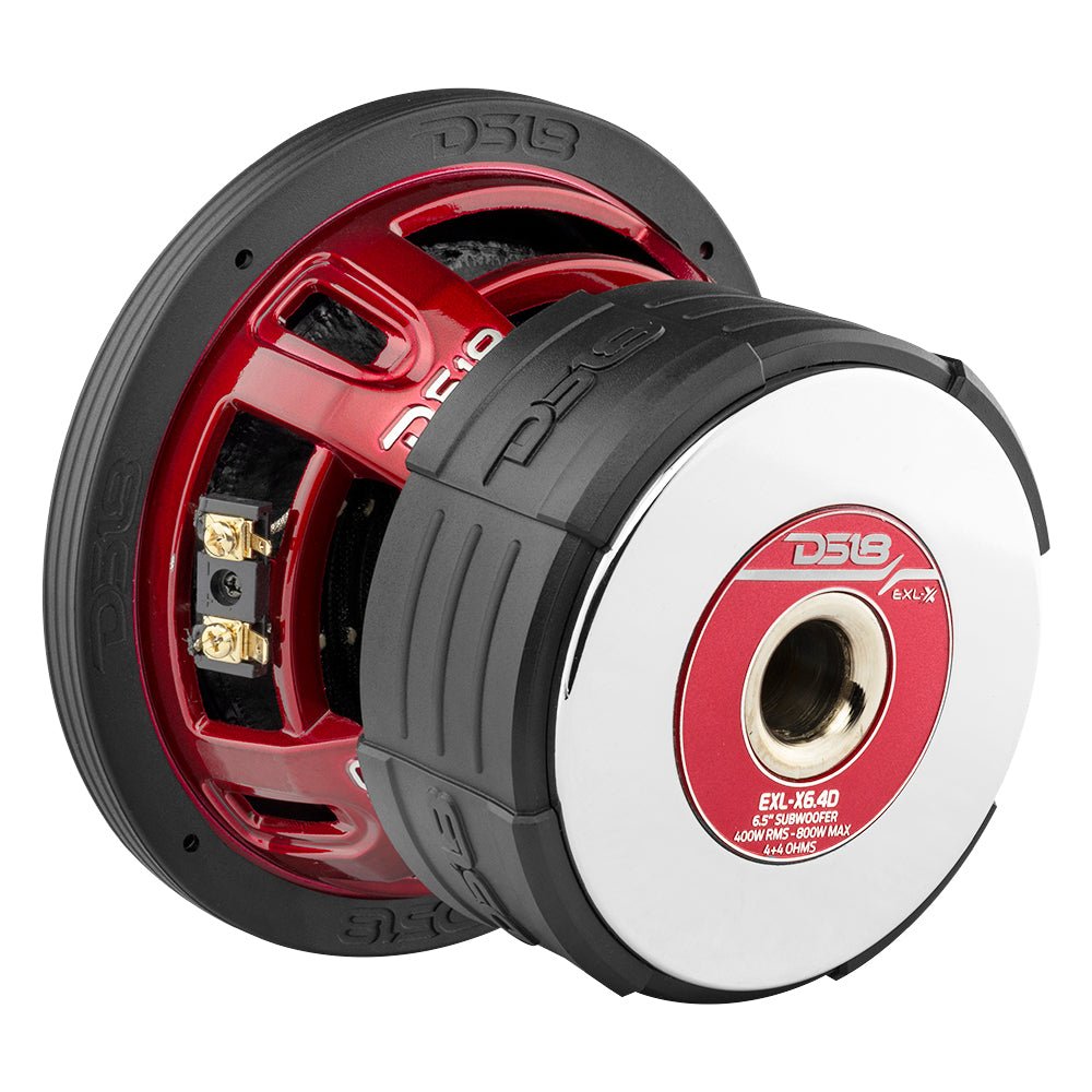 EXL-X 6.5" Subwoofer 400 Watts Rms DVC 4-Ohms - DS18