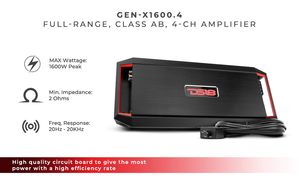 DS18 2015-2020 Ford F-150 Crew and Super Cab Good Upgrade/Replacement Package 1600 Watts - DS18