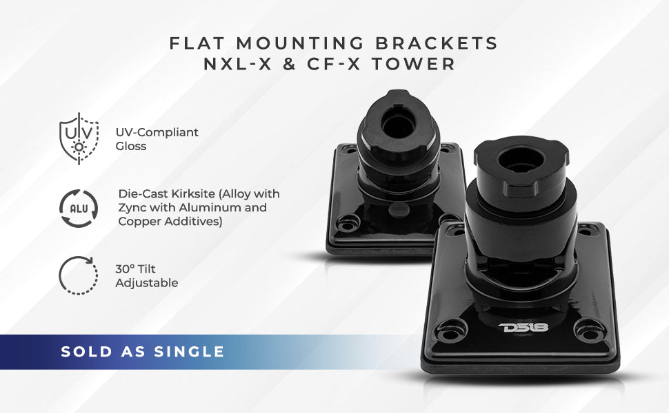 Flat Mount Bracket for NXL-X and CF-X Towers - DS18