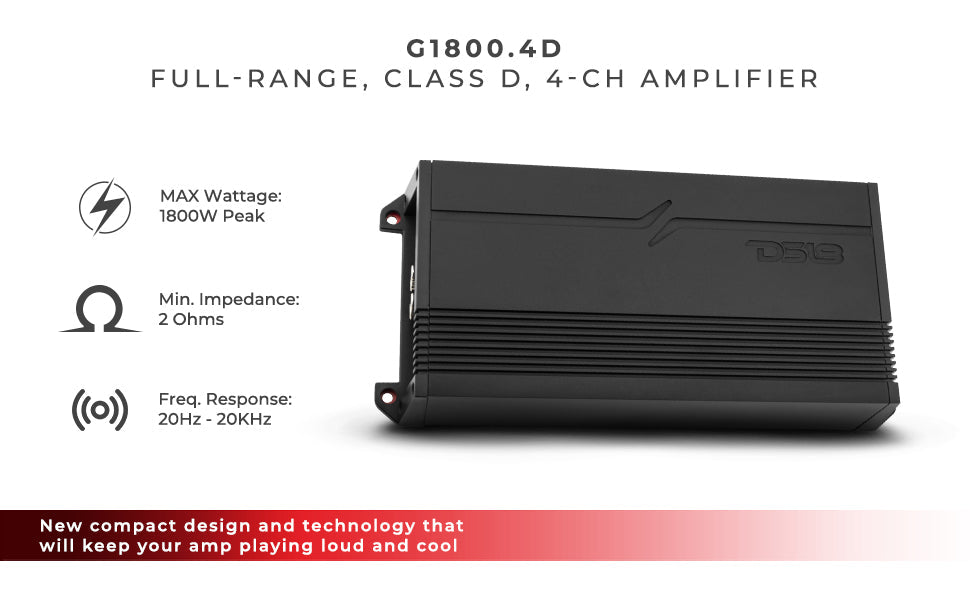 DS18 2015-2020 Ford F-150 Crew and Super Cab Front and Back Doors Speaker Better Upgrade/Replacement Package 1800 Watts