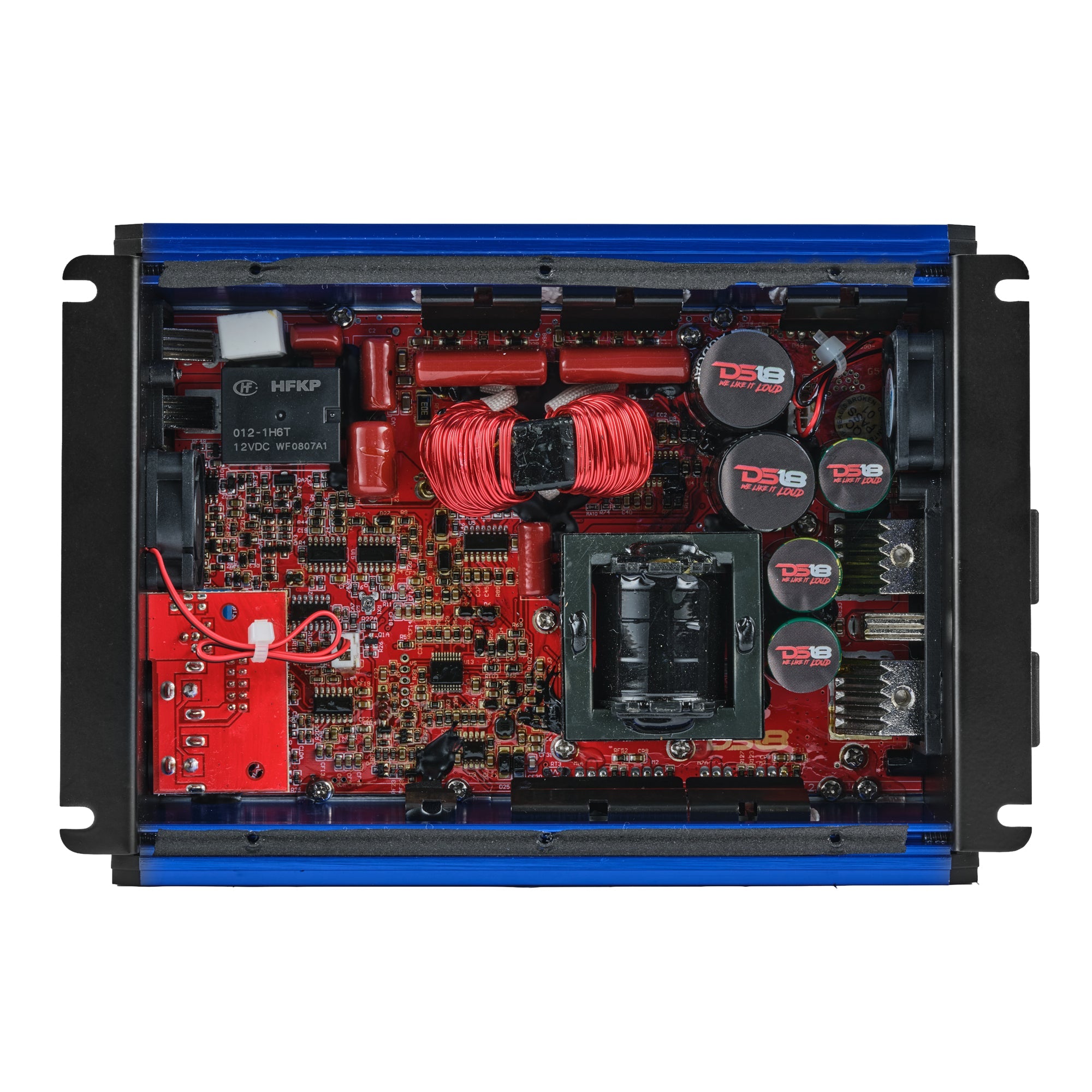 FRP Compact Full-Range Class D 1-Channel Amplifier 1,500 Watts Rms @ 1-Ohm - DS18