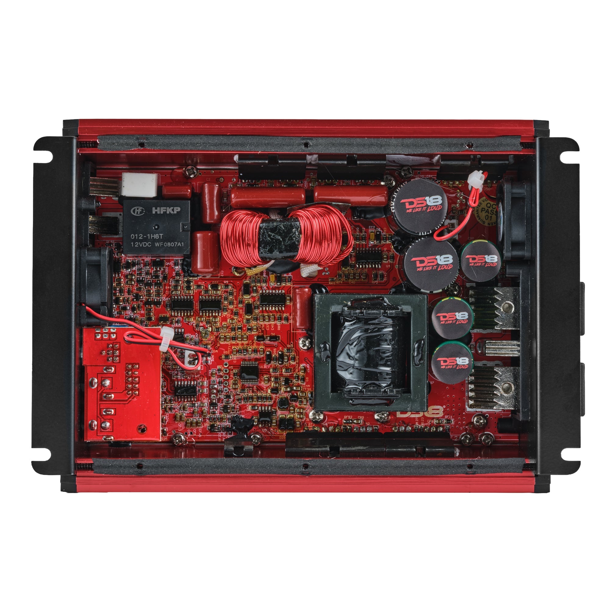 FRP Compact Full-Range Class D 1-Channel Amplifier 1,500 Watts Rms @ 1-Ohm - DS18