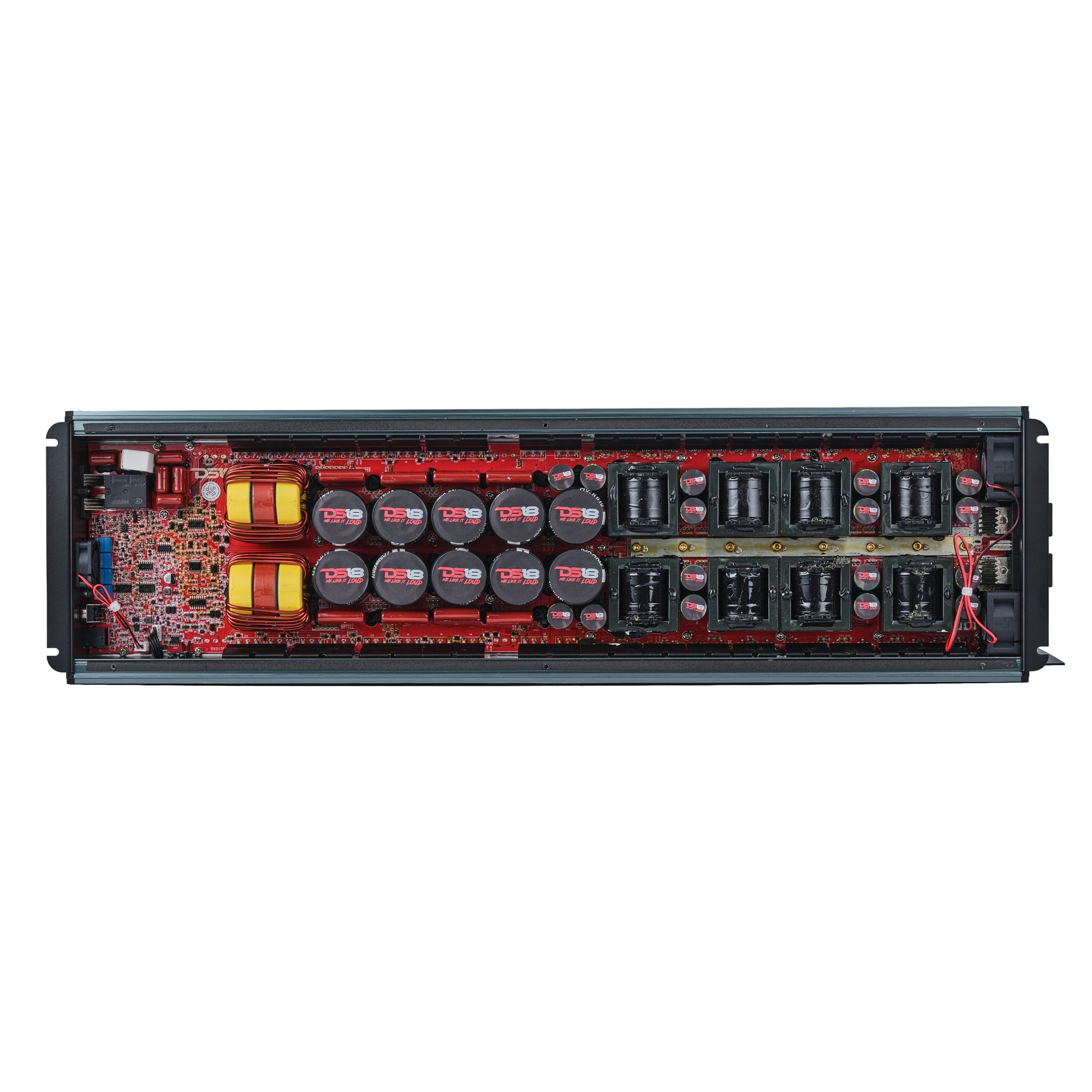 FRP Compact Full-Range Class D 1-Channel Amplifier 12,000 Watts Rms @ 1-Ohm - DS18