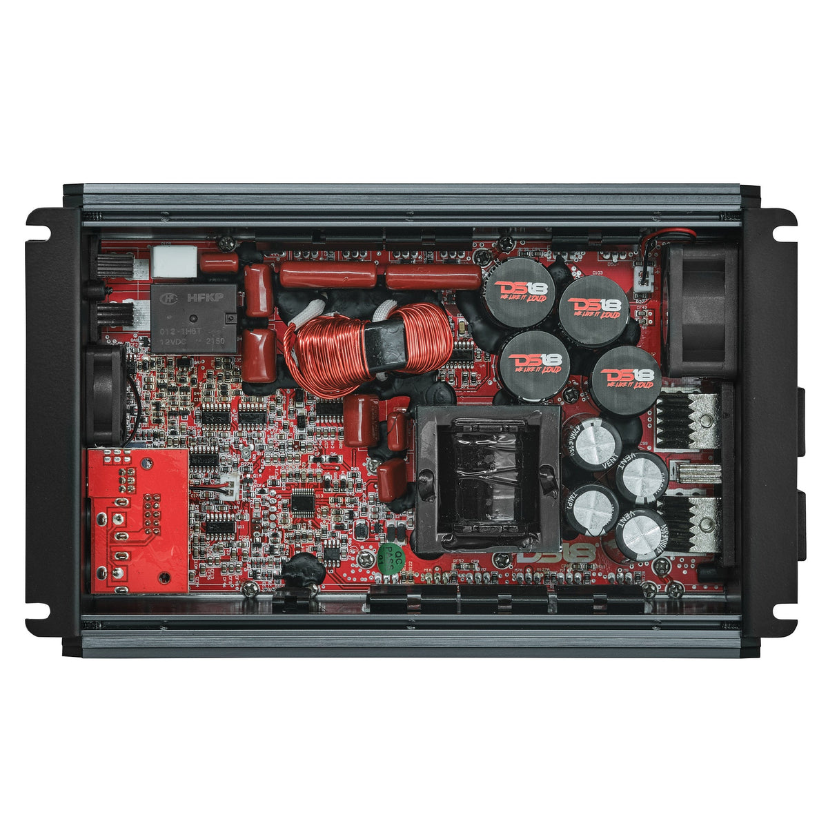 Loaded 4 x 8" Subwoofer Enclosure for Chevy/GMC Crew Cabs (2007-2026) and Ford F-150/Super Duty Crew Cabs (2009-2026) - DS18