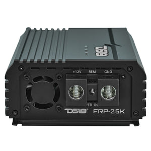 FRP Compact Full-Range Class D 1-Channel Amplifier 2,500 Watts Rms @ 1-Ohm - DS18