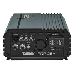 FRP Compact Full-Range Class D 1-Channel Amplifier 2,500 Watts Rms @ 1-Ohm - DS18