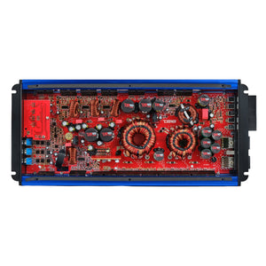 FRP Compact Full-Range Class D 5-Channel Amplifier – 250W x 4 + 1,200W Subwoofer Output - DS18