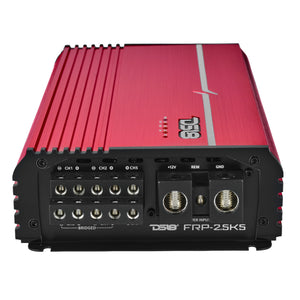 FRP Compact Full-Range Class D 5-Channel Amplifier – 250W x 4 + 1,200W Subwoofer Output - DS18