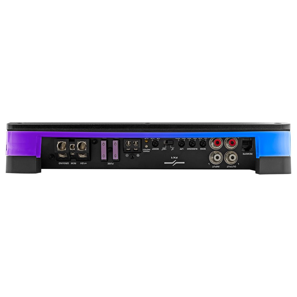 Flush Mount / Surface Mount 1 Channel Monoblock Class D Amplifier With Acrylic Cover for Custom Installation 1 X 900 Watts